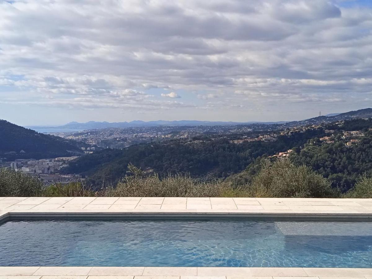 Comfortable Home In Drap With Swimming Pool 15 Km From Nice Esterno foto